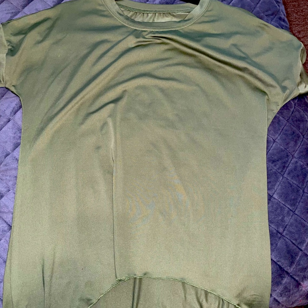 Green t shirt